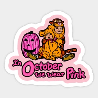 October Pink Sticker